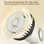7 In 1 Electric Spin Scrubber Rechargeable Waterproof Floor Clean Bush with 23.6 Inch Adjustable Handle - Image 8