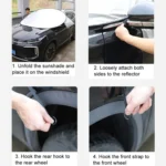 Car Sunshade Front Cover Sunscreen Heat Shield - Image 7