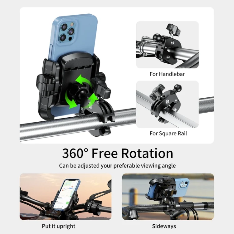 TBD06049856_B2.webp Kewig Electrical Bike Vigorously Clip Base Bracket Outdoor Cycling Cell Phone Navigation Holder - Image 3
