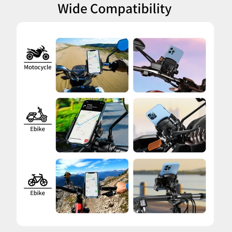 TBD06049856_B3.webp Kewig Electrical Bike Vigorously Clip Base Bracket Outdoor Cycling Cell Phone Navigation Holder - Image 4