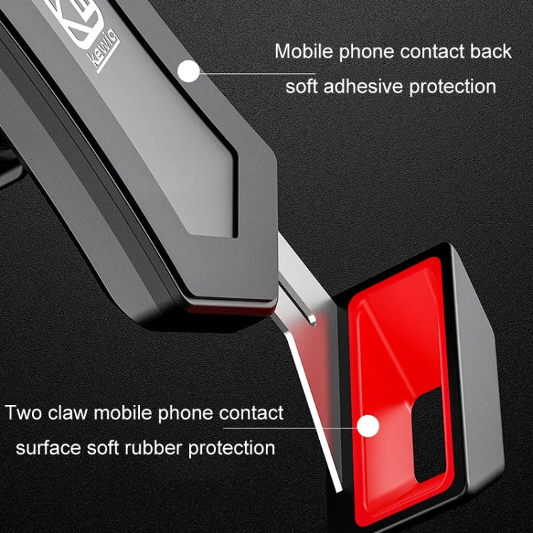 TBD06049859_B6.webp Kewig Bicycle 2 Claws Navigation Bracket Outdoor Cycling Cell Phone Holder With Safety Lock - Image 7