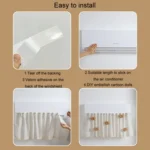 Air Conditioner Windshield Anti-Direct Blow Baby Windshield Curtain Dust Cover - Image 9