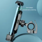 Kewig Motorcycle Heightened Navigation Bracket Outdoor Riding Anti-Theft Cell Phone Holder - Image 5