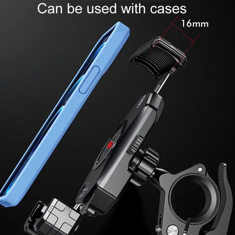 TBD06049880_B5.webp Kewig Motorcycle Heightened Navigation Bracket Outdoor Riding Anti-Theft Cell Phone Holder - Image 6