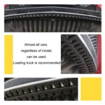 8pcs /Set Car Bumper Serrated Anti-collision Plate Decoration - Image 8
