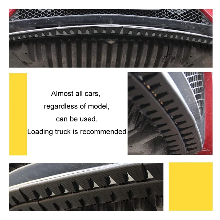TBD06049894_B7.webp 8pcs /Set Car Bumper Serrated Anti-collision Plate Decoration - Image 8