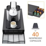 For Small Nespresso OASISWJ Drawer Type 40pcs Coffee Capsule Holder - Image 6