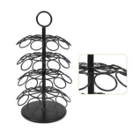 For Nespresso OASISWJ Assembly 40pcs 360 Degree Rotating Coffee Capsule Organizer - Image 5