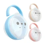 Baby Cartoon Panda Pacifier Storage Case Portable Pacifier Transparent Dust Box - Image 3
