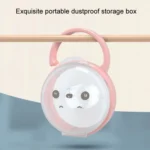 Baby Cartoon Panda Pacifier Storage Case Portable Pacifier Transparent Dust Box - Image 7