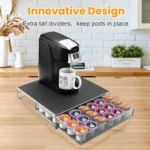 For K-CUP / Dolce Gusto OASISWJ 36pcs Coffee Capsules Organizer Coffee Machine Base - Image 2