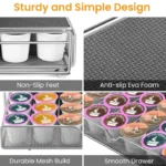 For K-CUP / Dolce Gusto OASISWJ 36pcs Coffee Capsules Organizer Coffee Machine Base - Image 5