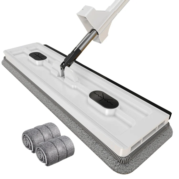 TBD0604991701.webp 42cm Hand-Free Household Flat Mop Kitchen Cleaning Lazy Floor Cleaner - Image 1