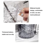 Transparent Water Ripple Mouthwash Cup Household Couple Toothbrush Cup - Image 3