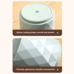 Desktop Rotating Pen Holder Large Capacity Stationery Storage Box Makeup Brush Storage Bucket - Image 4