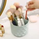 Desktop Rotating Pen Holder Large Capacity Stationery Storage Box Makeup Brush Storage Bucket - Image 6