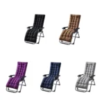 170x53x8cm Thickened Slip-on Home Recliner Cushion Garden Rocking Chair Cushion - Image 2
