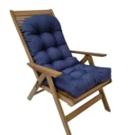 110x50cm Dome Waterproof Sun-proof Garden Folding High Back Chair Cushions