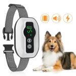 Anti-False Triggering Dog Bark Collar Waterproof Bark Stopper with 5 Adjustable Sensitivity - Image 2