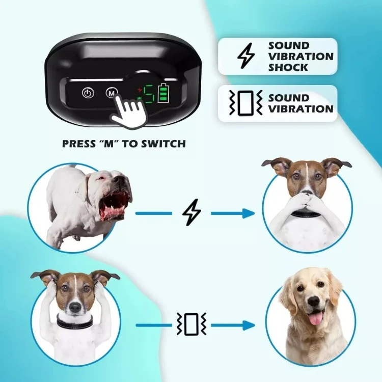 TBD06049989_B3.webp Anti-False Triggering Dog Bark Collar Waterproof Bark Stopper with 5 Adjustable Sensitivity - Image 4