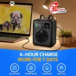K6 Digital Display Intelligent Ultrasonic Barking Control Device Dog Training Device Repellent Device - Image 4