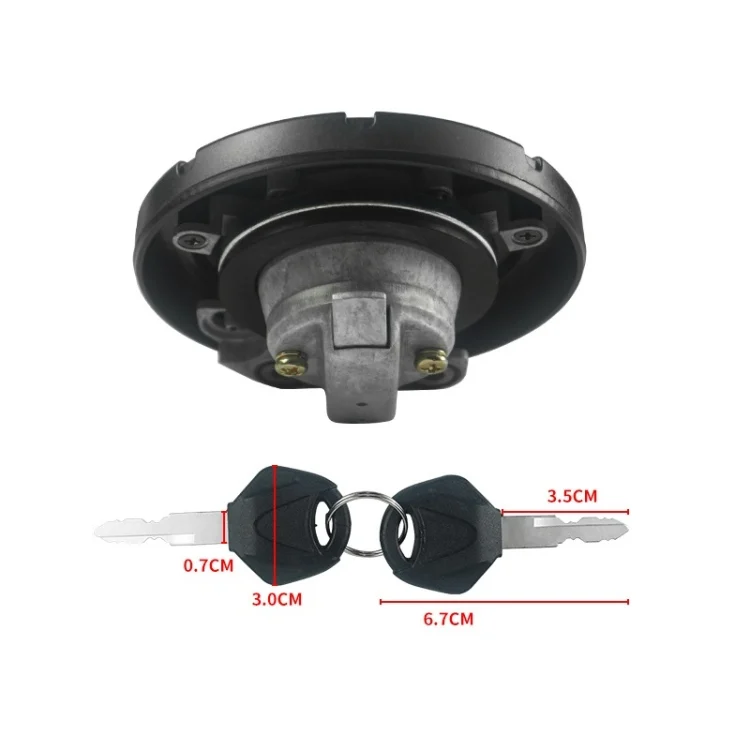 TBD06050028_2.webp For Kawasaki KLX250 Motorcycle Fuel Tank Cap Lock - Image 3