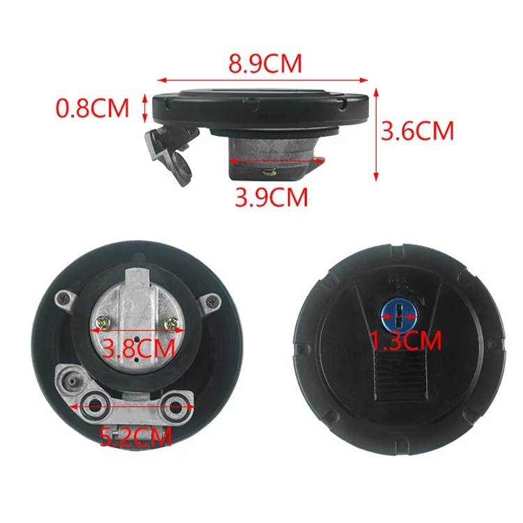 TBD06050028_3.webp For Kawasaki KLX250 Motorcycle Fuel Tank Cap Lock - Image 4