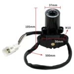 For Kawasaki Z1000SX 2011-2016 Motorcycle Lock Ignition Switch Fuel Tank Cap - Image 5