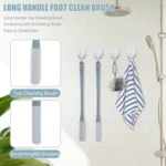 Foot Washing Brush Dry and Wet Toe Cleaning and Anti-Itch Brush - Image 5