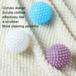 2pcs Anti-fouling Anti-tangle Hair-absorbing Clothes Cleaning Balls Anti-static Knotting Hedgehog Wash Balls - Image 3
