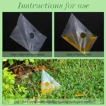 20pcs /Pack Snail Slug Trap Bag Garden Vegetable Plot Trap Transparent Plastic Bag - Image 6