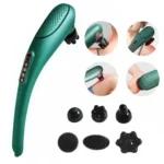 6 In 1 Handheld Body Massager 15 Modes Heating Vibration Massage Stick