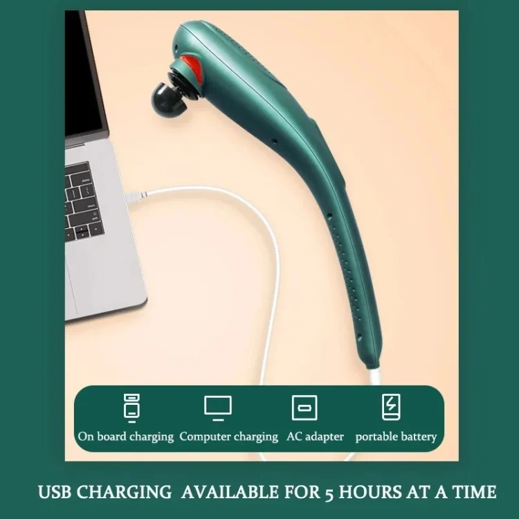 TBD06050121_B6.webp 6 In 1 Handheld Body Massager 15 Modes Heating Vibration Massage Stick - Image 7