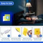 USB Light Sticky Insect Board Mosquito Killer Lamp - Image 8