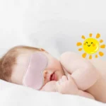 Baby Blackout Sun Eyeshade Baby UV Silk Mask - Image 2