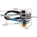 For JIALING JH70/JH90 Handlebar Electric Switch Starter Assembly - Image 2