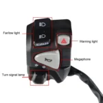 For Honda Click150i Left Handlebar Turn Signal Motorcycle Switch Accessories - Image 4