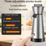 Kitchen Cocktail Smoker Set Home Steak Smoking Cooking Tool - Image 3