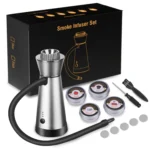 Kitchen Cocktail Smoker Set Home Steak Smoking Cooking Tool - Image 9