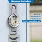 Household Anti-Theft Rust-Proof And Waterproof Pure Copper Core Round Padlock - Image 6