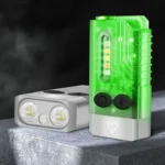 V10 Portable Keychain Light USB Rechargeable Bright Mini Flashlight - Image 2