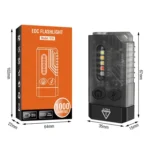 V10 Portable Keychain Light USB Rechargeable Bright Mini Flashlight - Image 3