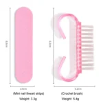 Nail Art Tools Set Nail Painting Pen Dotting Pen Filing Strip Rhinestone Butterfly Sequin Jewelry Set - Image 7