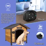Ultrasonic Anti Dog Bark Device 3 Adjustable Levels Waterproof Bark Silencer - Image 6