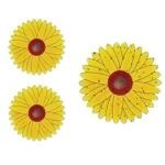 3pcs Fly Stickers Window Traps Insecticide Paper Sticky Insect Traps