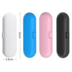 3 PCS Universal Sonic Electric Toothbrush Travel Portable Storage Box - Image 2