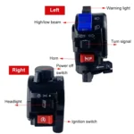 For QJ Storm Taizi 150 Motorcycle Left And Right Handlebar Switch Assembly - Image 4