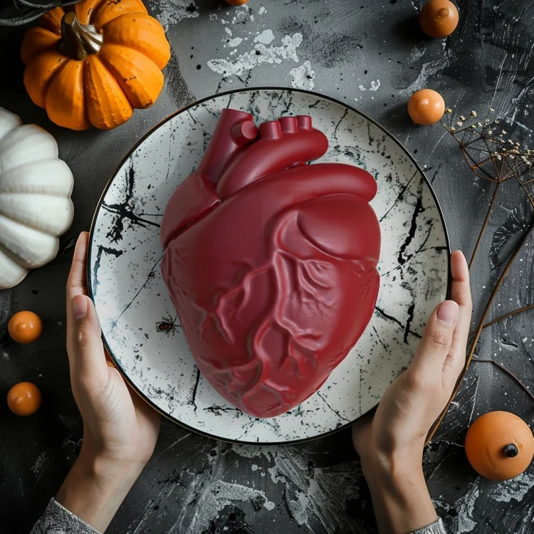 TBD06050254_B1.webp Halloween Heart Mold Baking Silicone Mold - Image 2