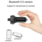 Car Bluetooth Fast Charger Receiver Auto One To Two Charger Cigarette Lighter - Image 6
