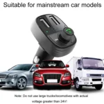 Car Bluetooth Fast Charger Receiver Auto One To Two Charger Cigarette Lighter - Image 9